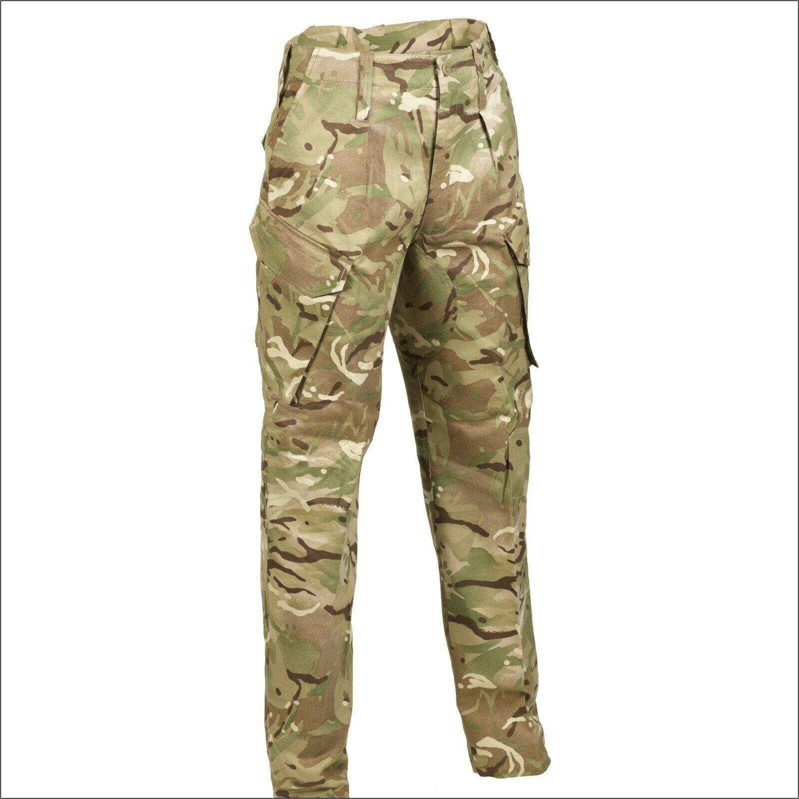 British Army Style MTP PCS Combat Trousers New Issue Spec Multicam