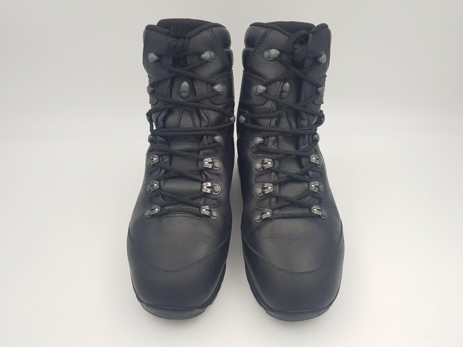 Haix Black Combat Boots Grade 1 (Used)
