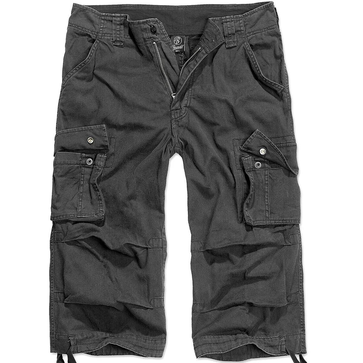 Pantaloncini Cargo Brandit Urban Legend Ripstop, Beige, Taglia L, In Misto Poliestere E Cotone