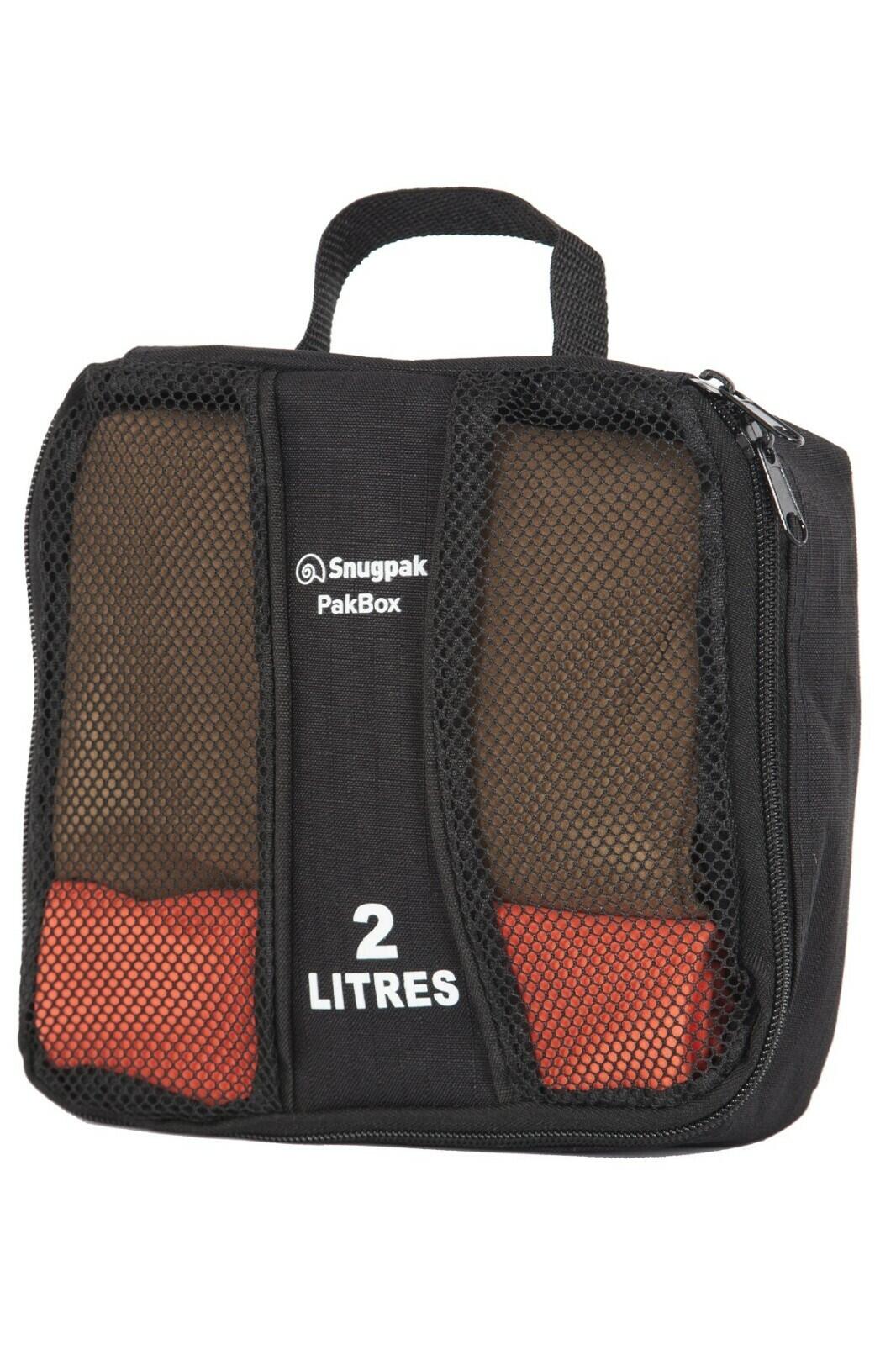 Snugpak PakBox Scatola Organizzativa 6L | Rete Frontale E Maniglia | Ideale Per Abbigliamento, Accessori E Attrezzatura Da Viaggio