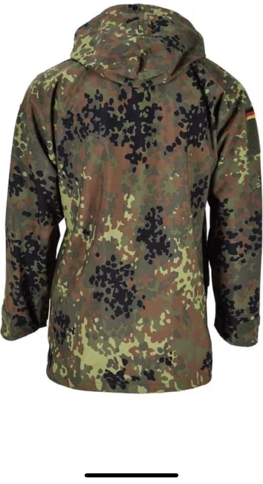 Genuine French Army CCE Fleece Thermal Zip Top Woodland Camo Field