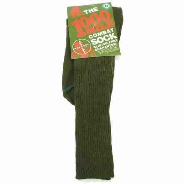 1000 Mile Combat Walking Socks Olive Green