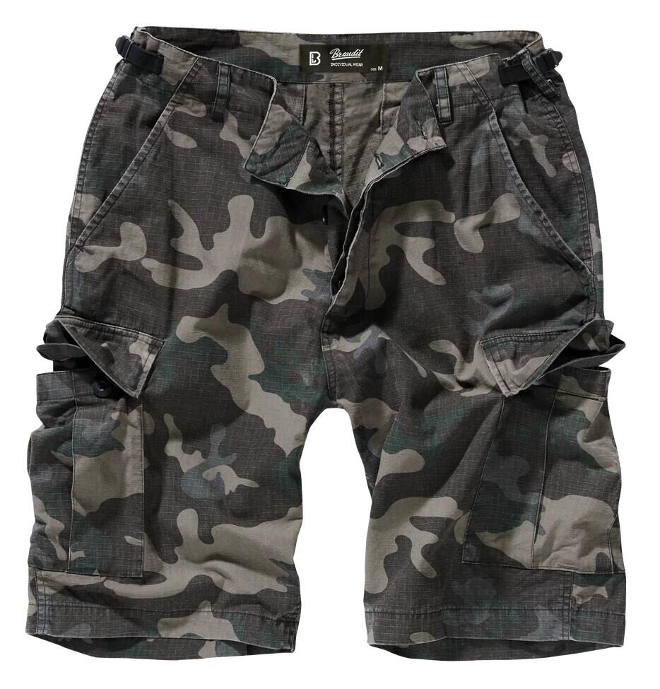 Brandit Men's BDU Ripstop Cargo Shorts Army Military Camping Hiking