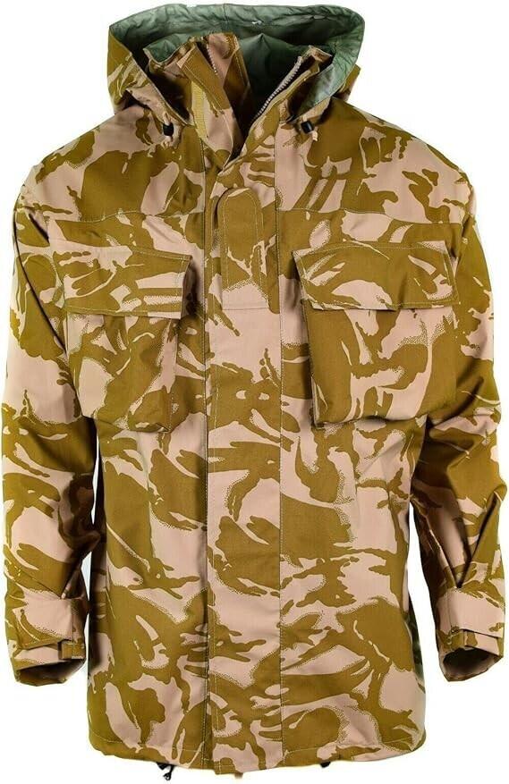 British Army Issue DPM DMVP Goretex Waterproof Desert Smock NEW