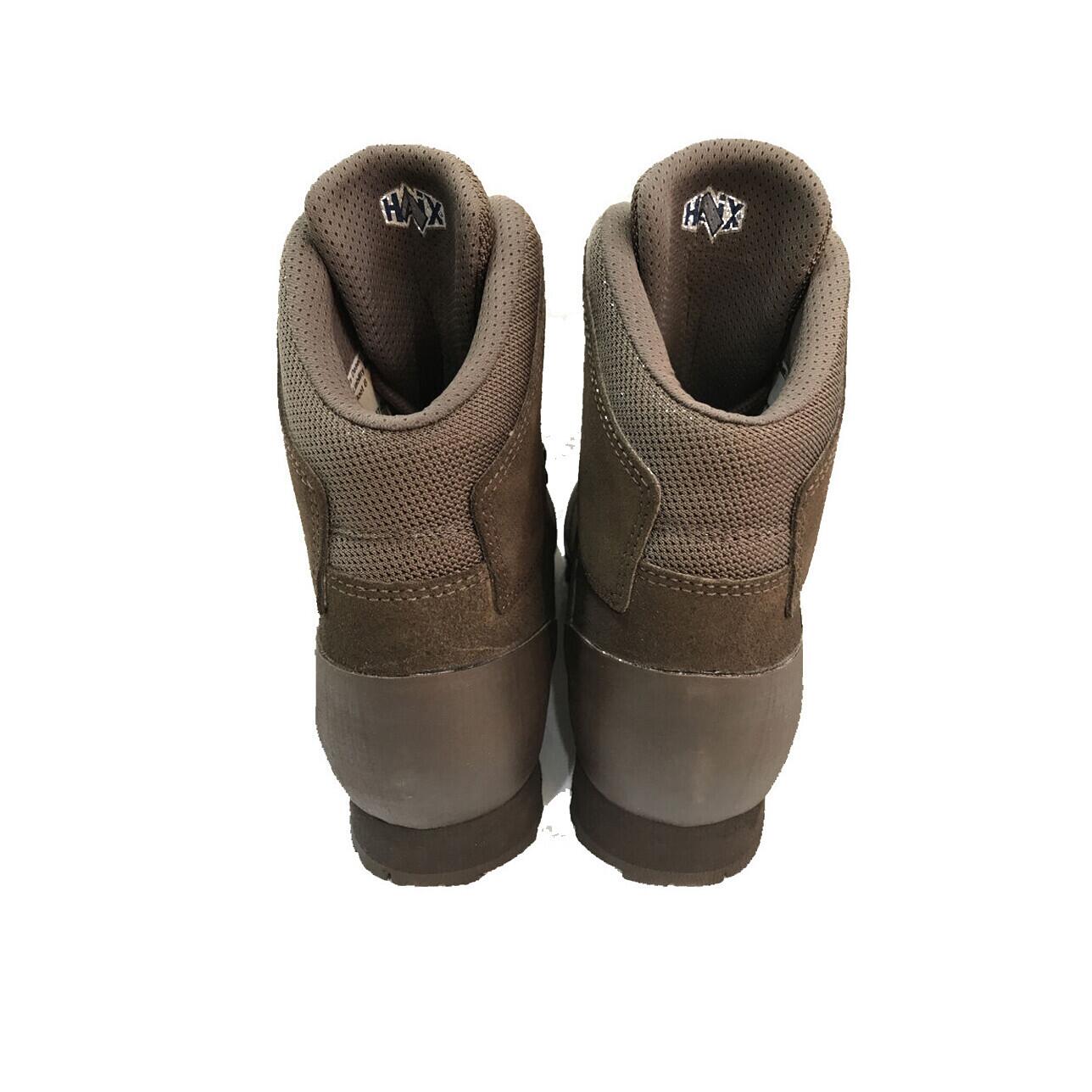 New Haix Brown High Liability Combat Boot Brown Leather Desert