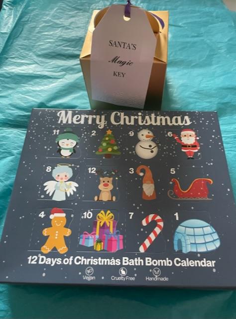 bath bomb 12 days of christmas