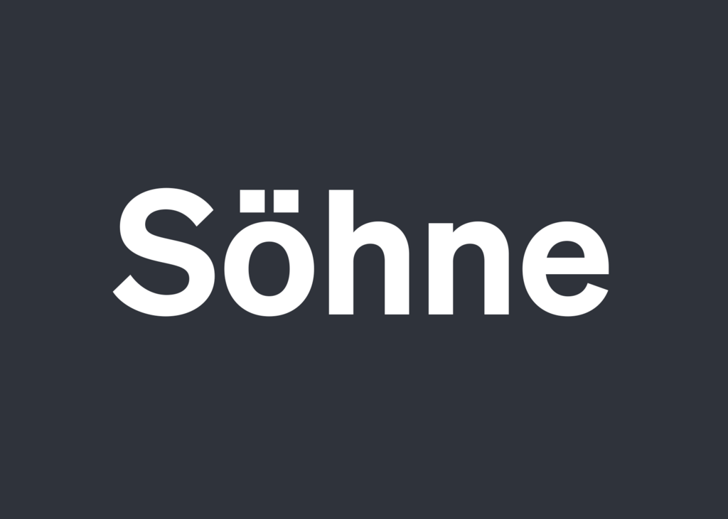 A new Icon website; the journey from Akzidenz-Grotesk to Söhne
