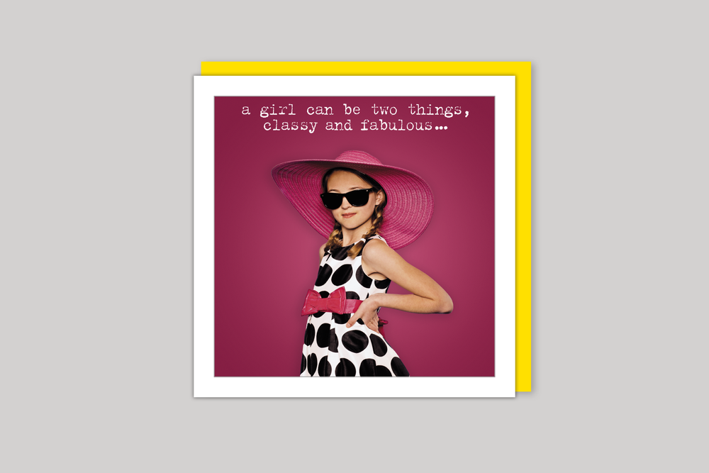 Classy and Fabulous Greeting Card Icon