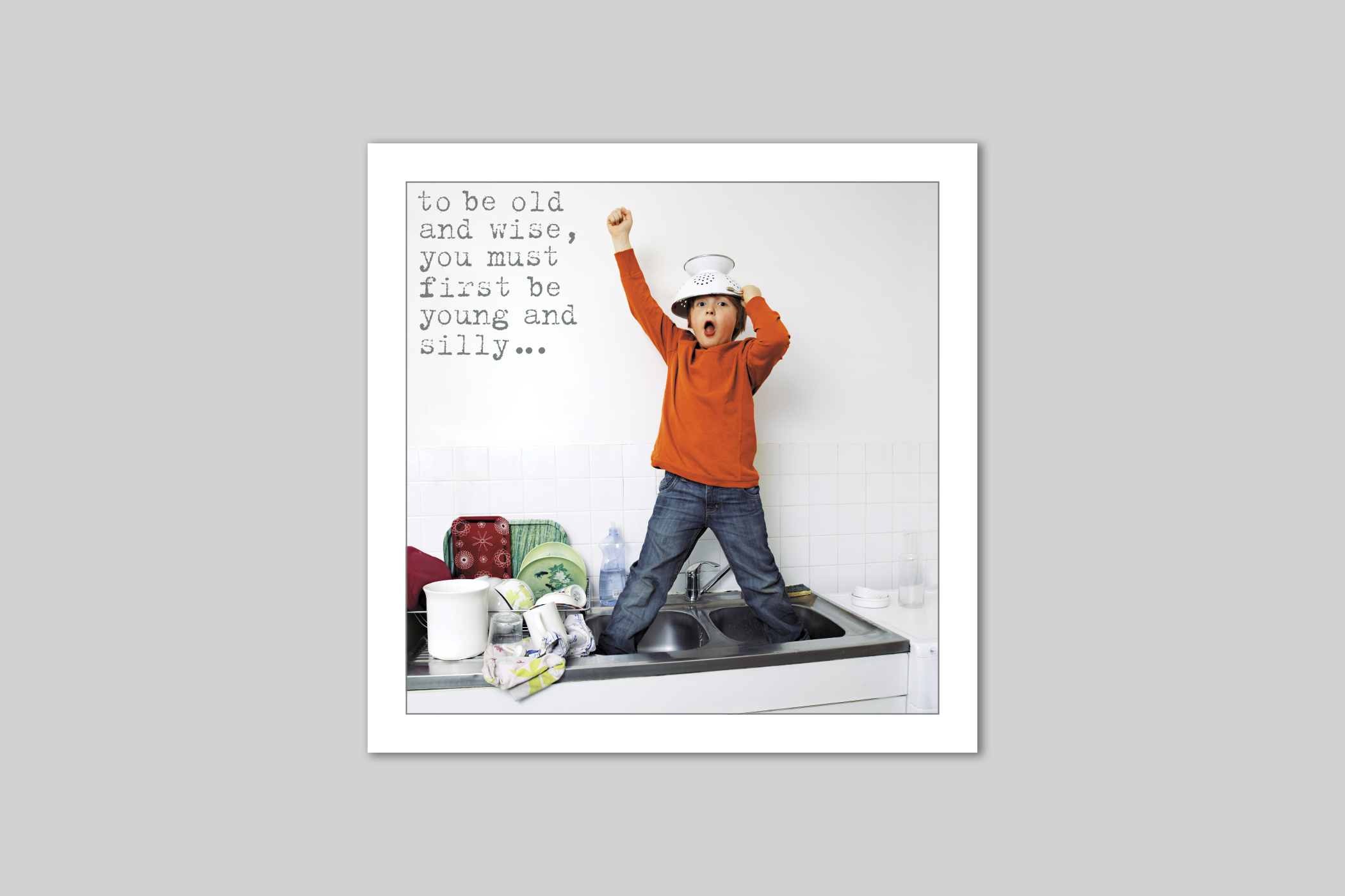 Young and Silly from Life Is Sweet range of greeting cards by Icon.
