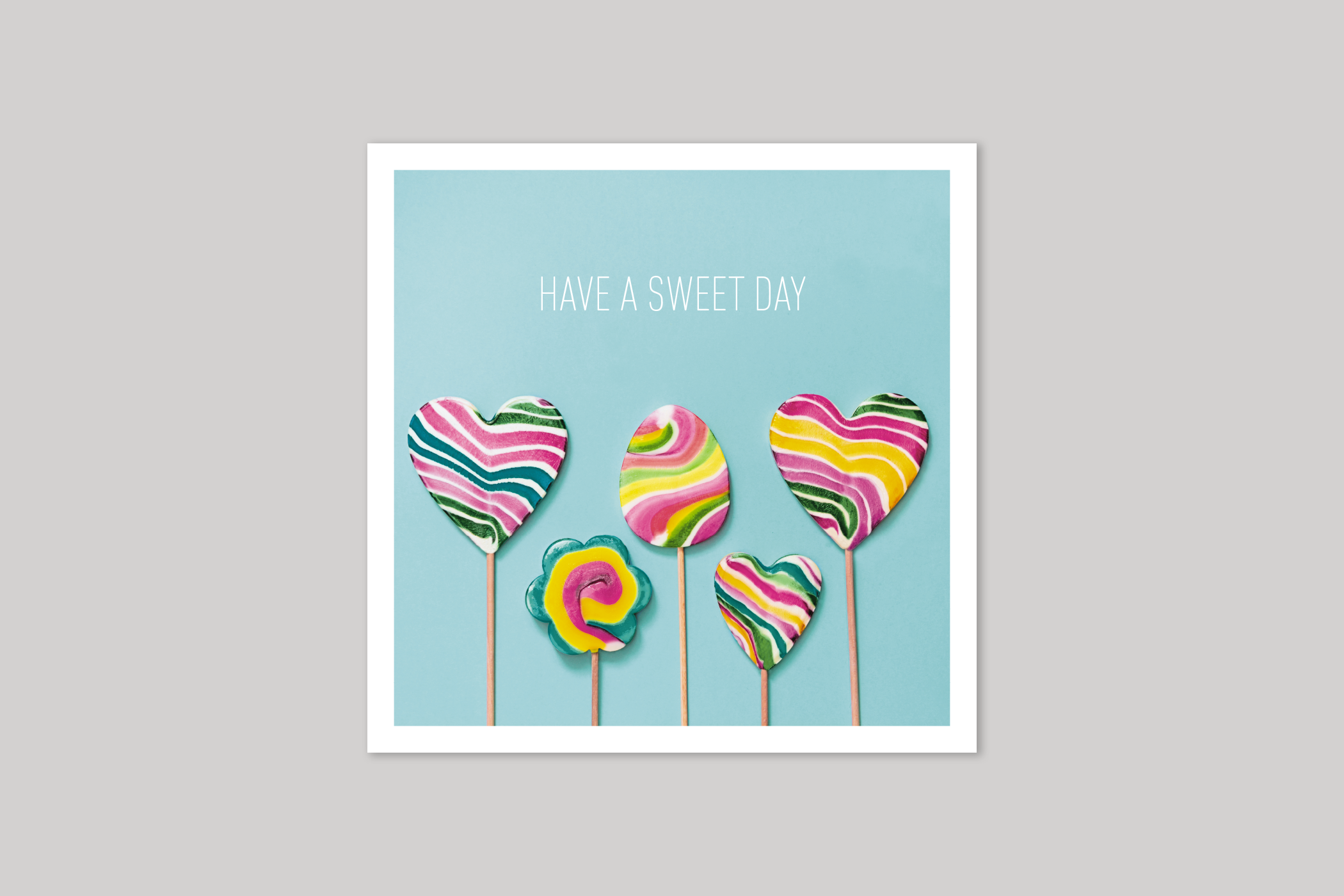 Have A Sweet Day from Beautiful Days range of contemporary photographic cards by Icon.