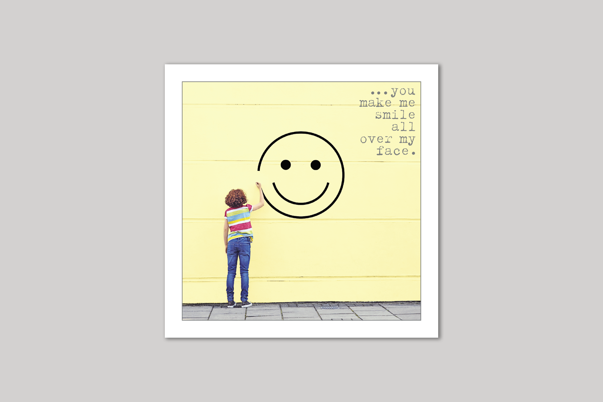 You Make Me Smile from Life Is Sweet range of greeting cards by Icon.