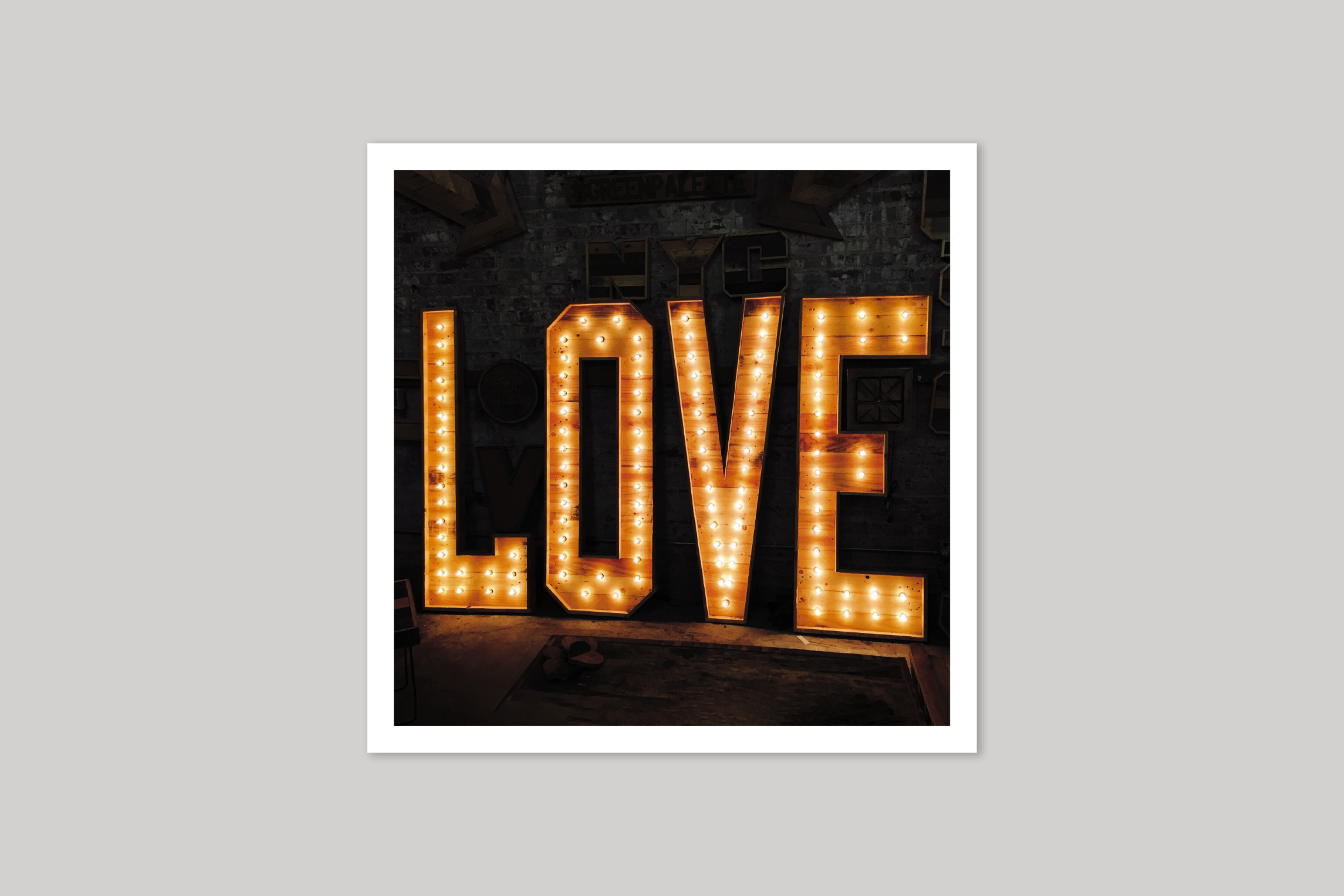 Love Light cool photography from Wavelength range of photographic cards by Icon.