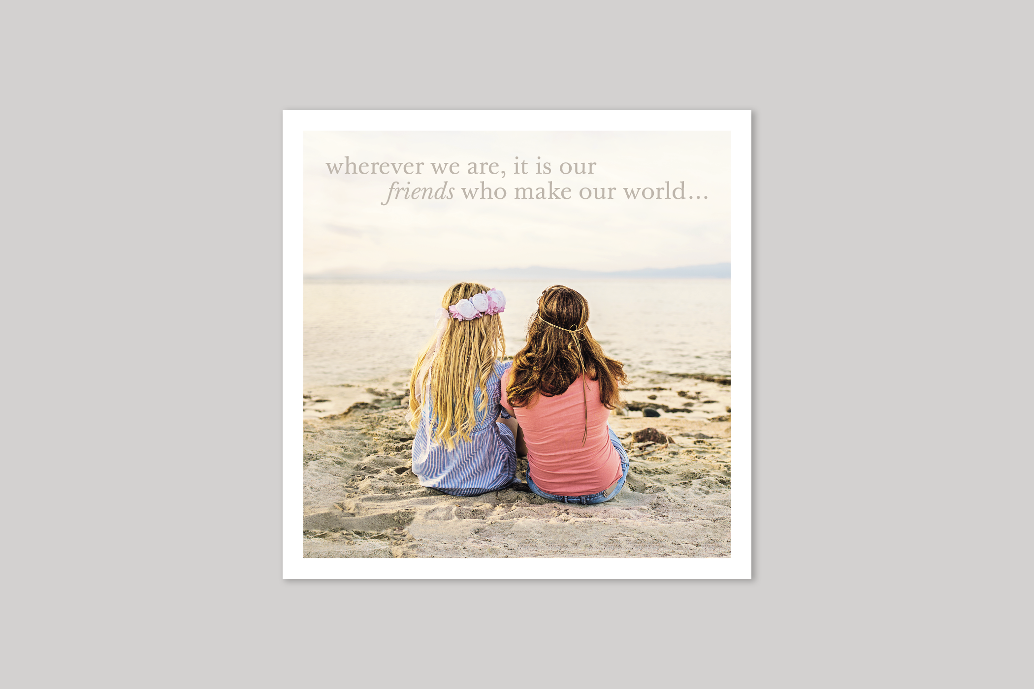 Wherever We Are from Every Picture range of greeting cards  by Icon.