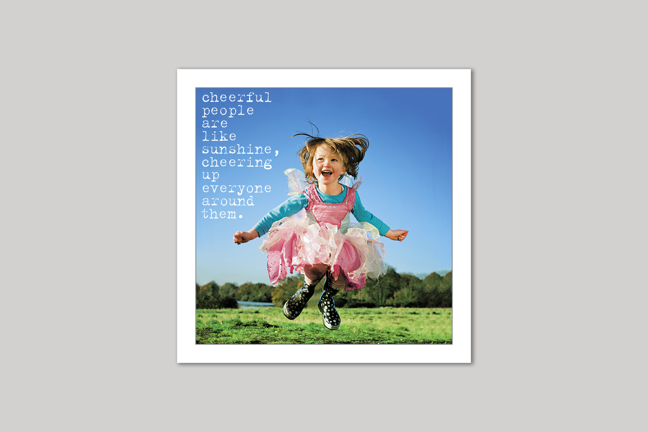 Cheerful People from Life Is Sweet range of greeting cards by Icon.