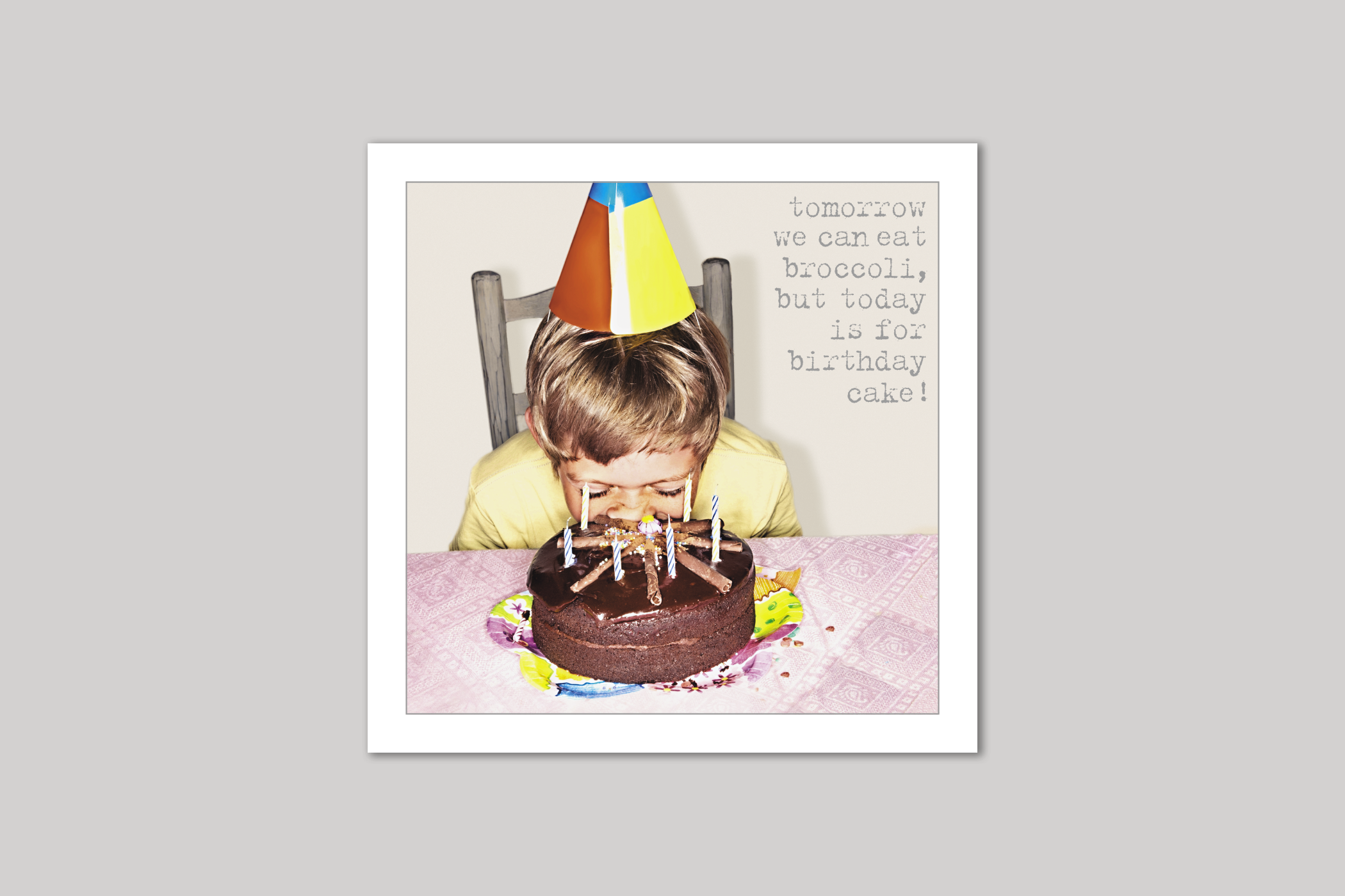 Birthday Cake from Life Is Sweet range of greeting cards by Icon.