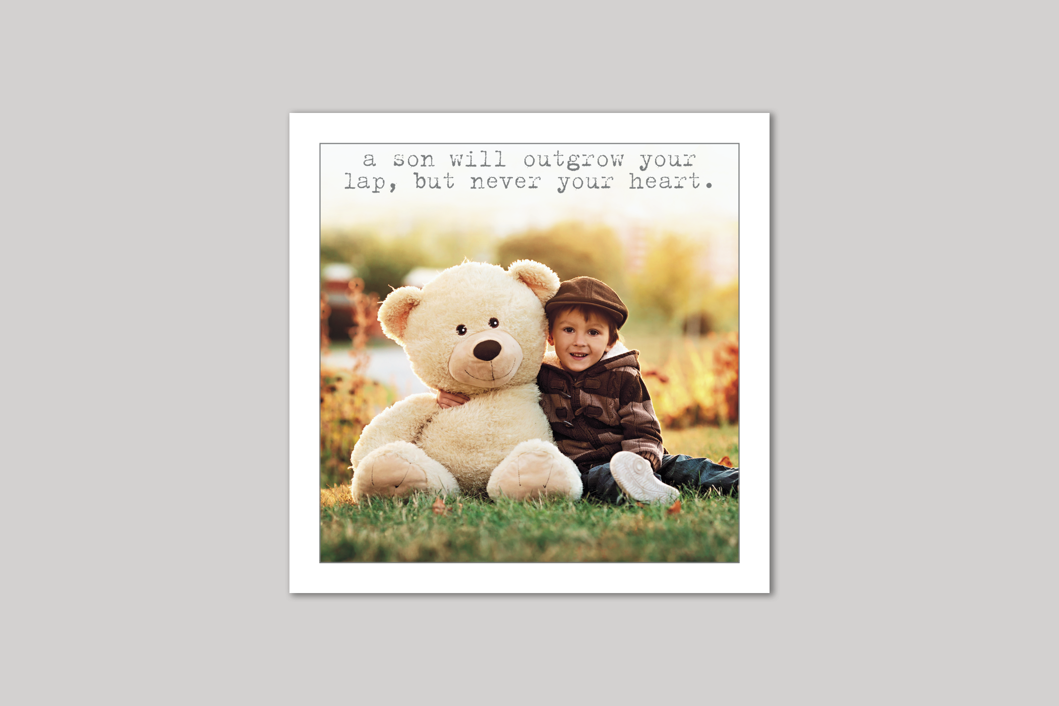 A Son Son card from Life Is Sweet range of greeting cards by Icon.
