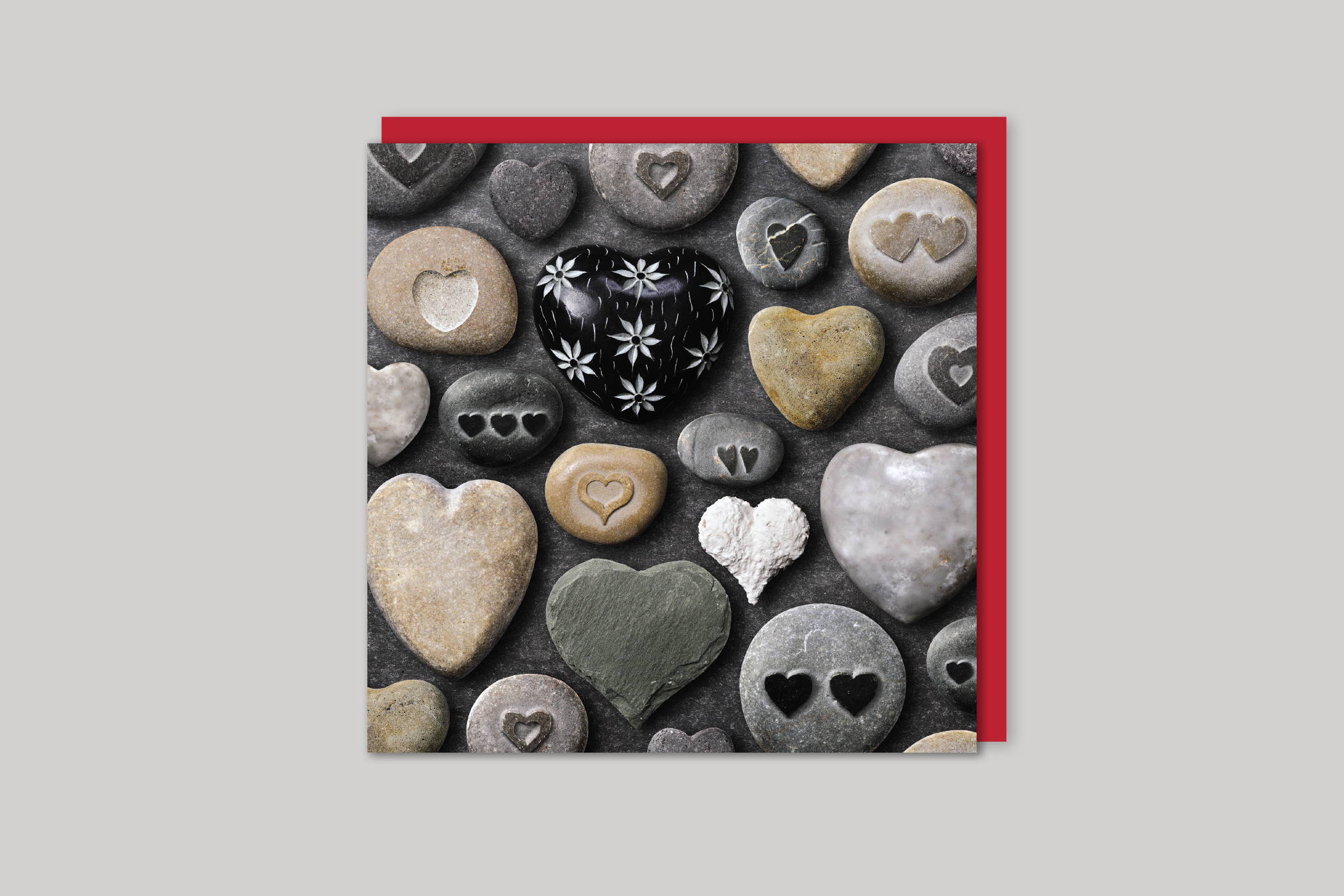 Love Rocks! from Exposure range of photographic cards by Icon, back page.