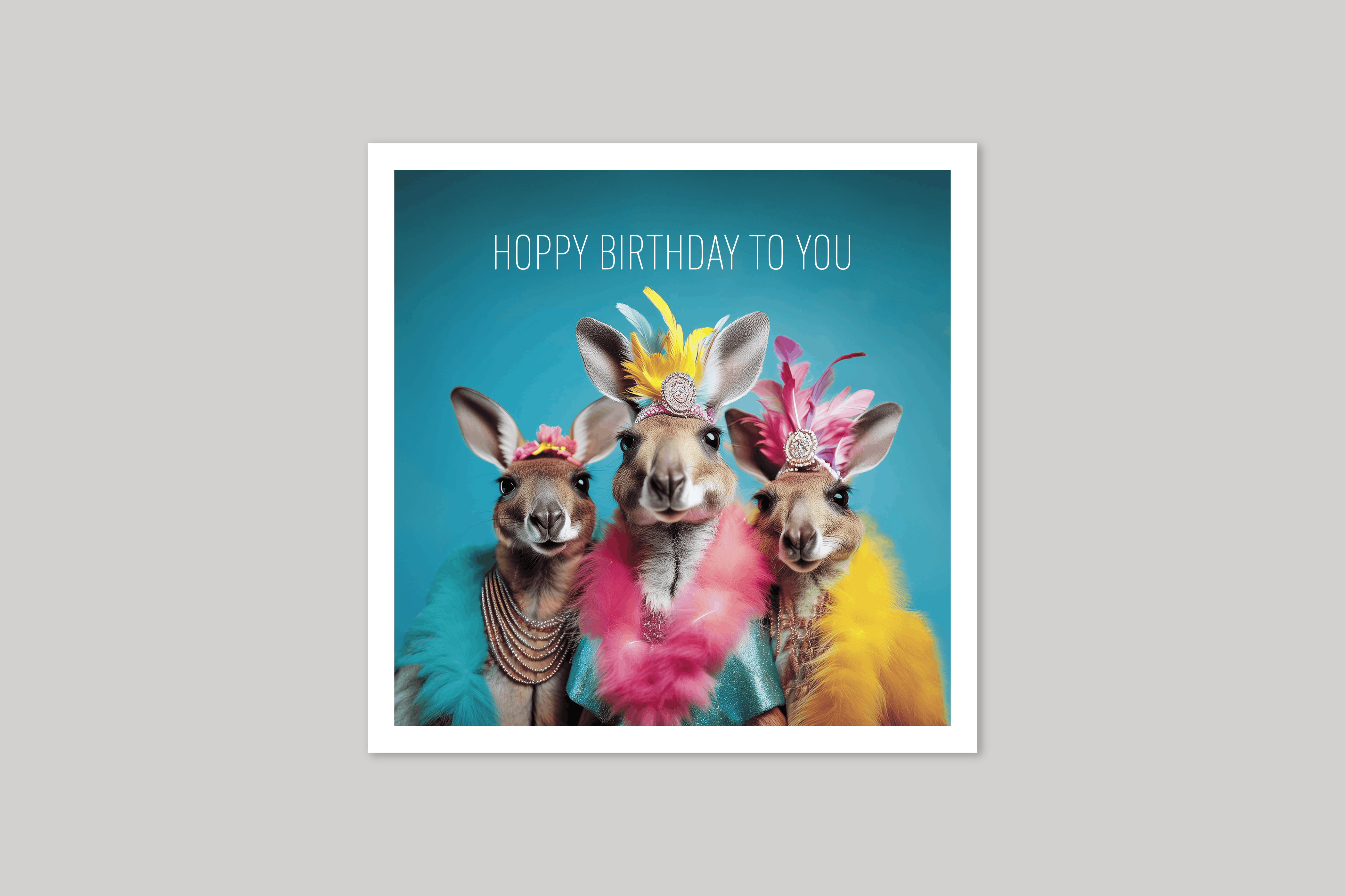 Hoppy Birthday is from Coola Coola an uber-cool range of animal cards published by Icon.