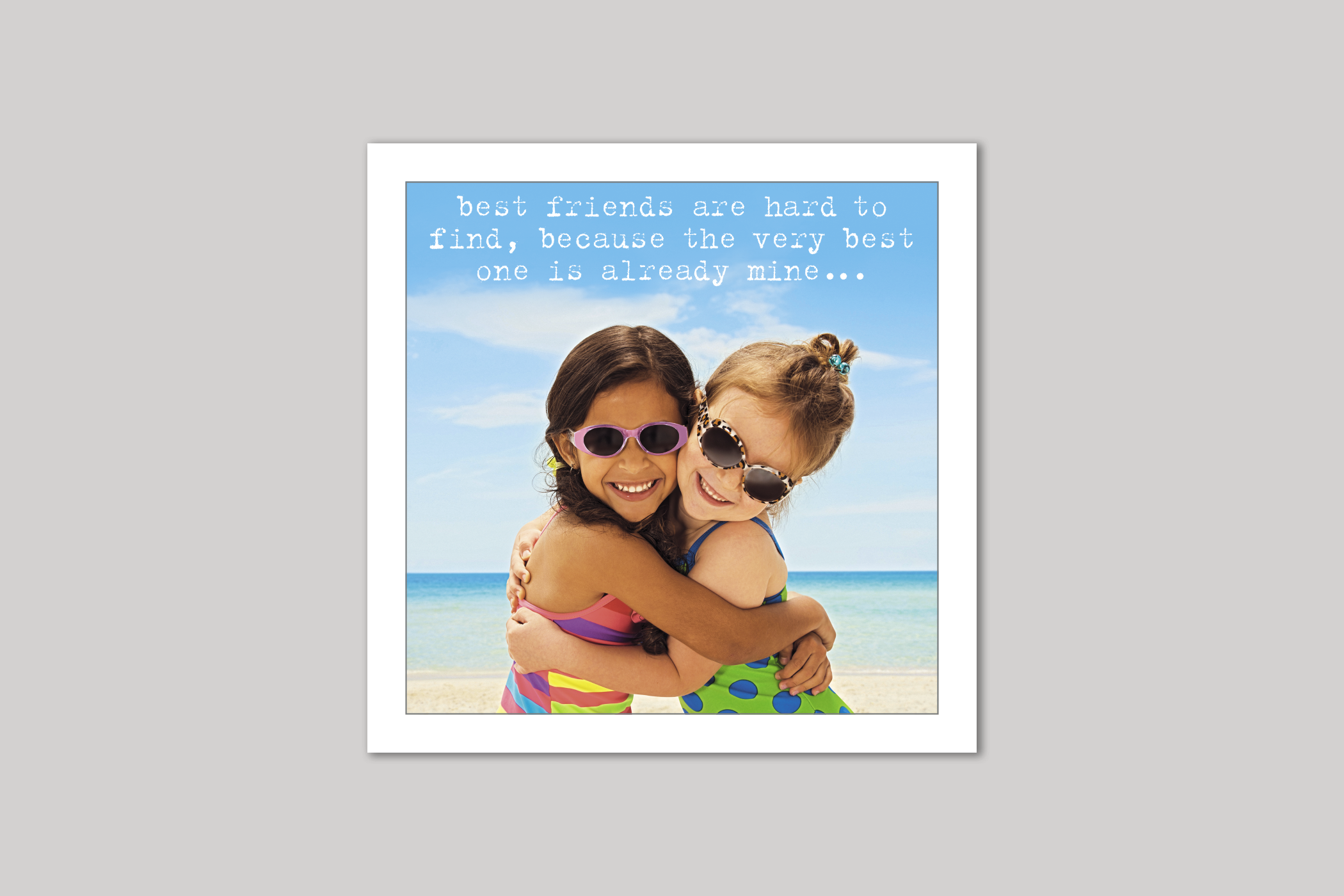 My Best Friend from Life Is Sweet range of greeting cards by Icon.