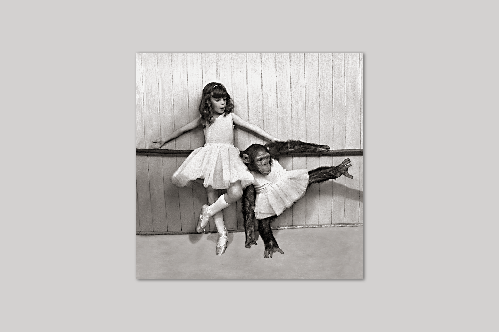 Ballet Class retro photograph from Exposure range of photographic cards by Icon.