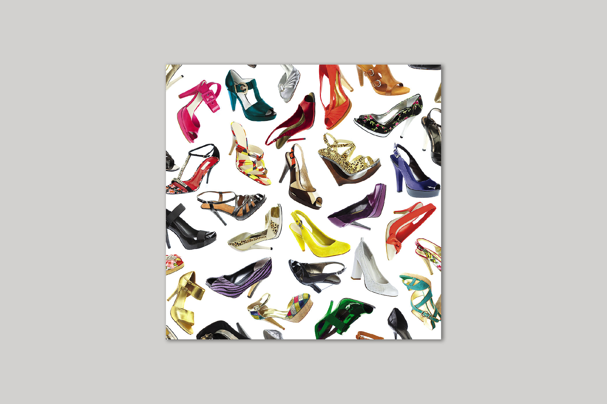 High Heels from Exposure range of photographic cards by Icon.