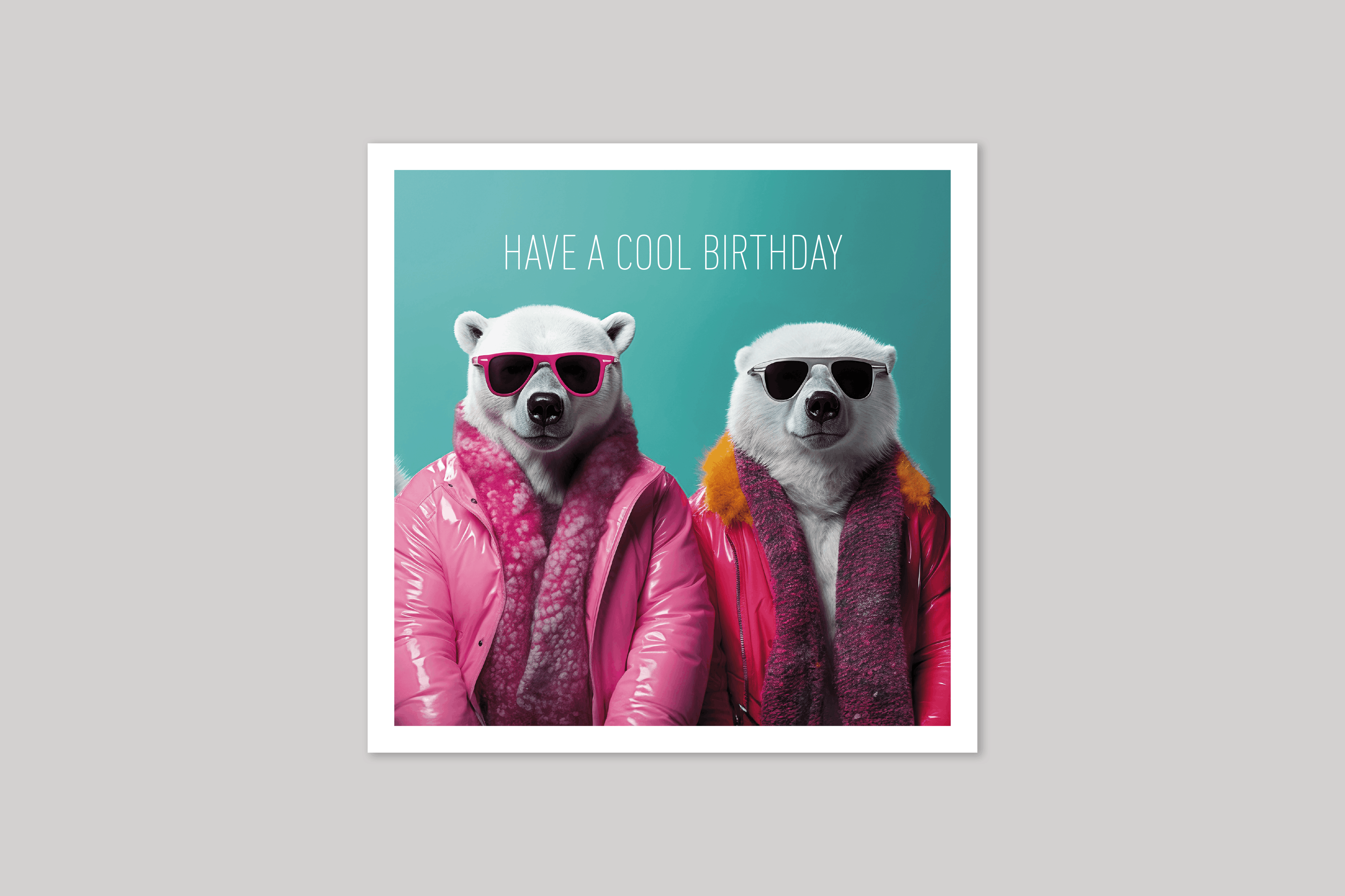 Have a Cool Birthday is from Coola Coola an uber-cool range of animal cards published by Icon, front page.