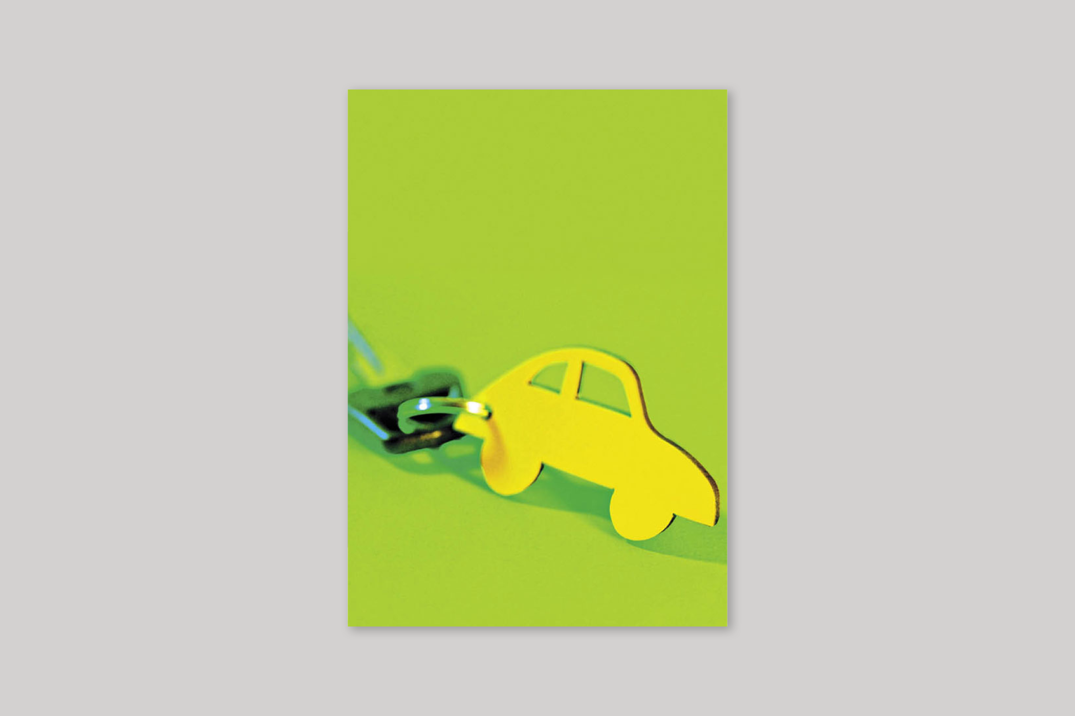 Car Keys driving test card from Exposure range of photographic cards by Icon.