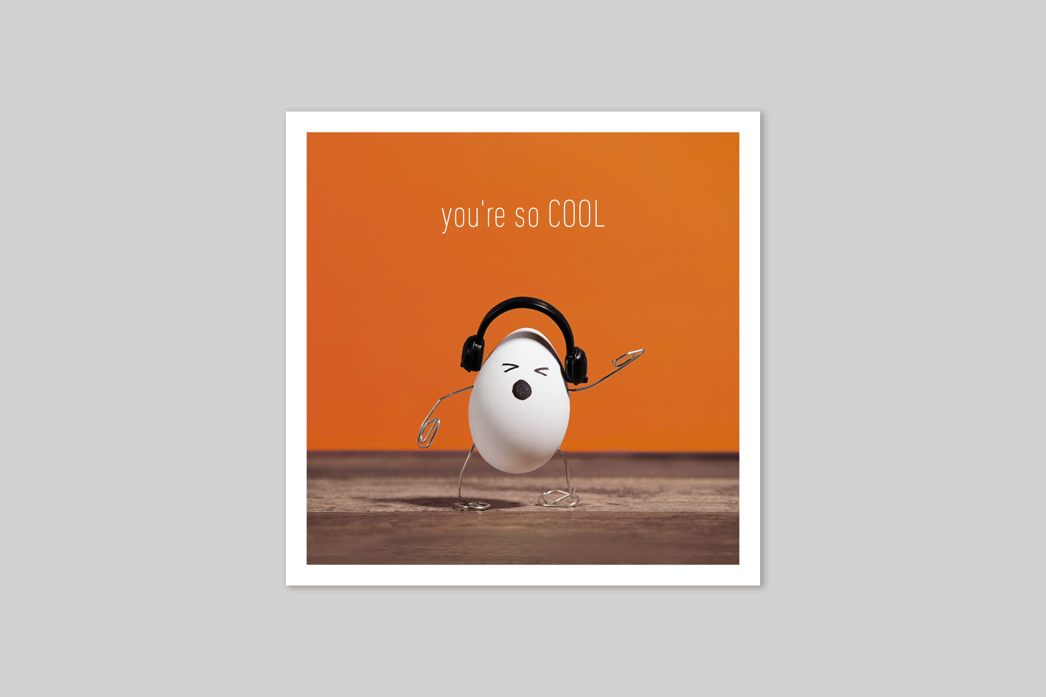 You're So Cool from Beautiful Days range of contemporary photographic cards by Icon.