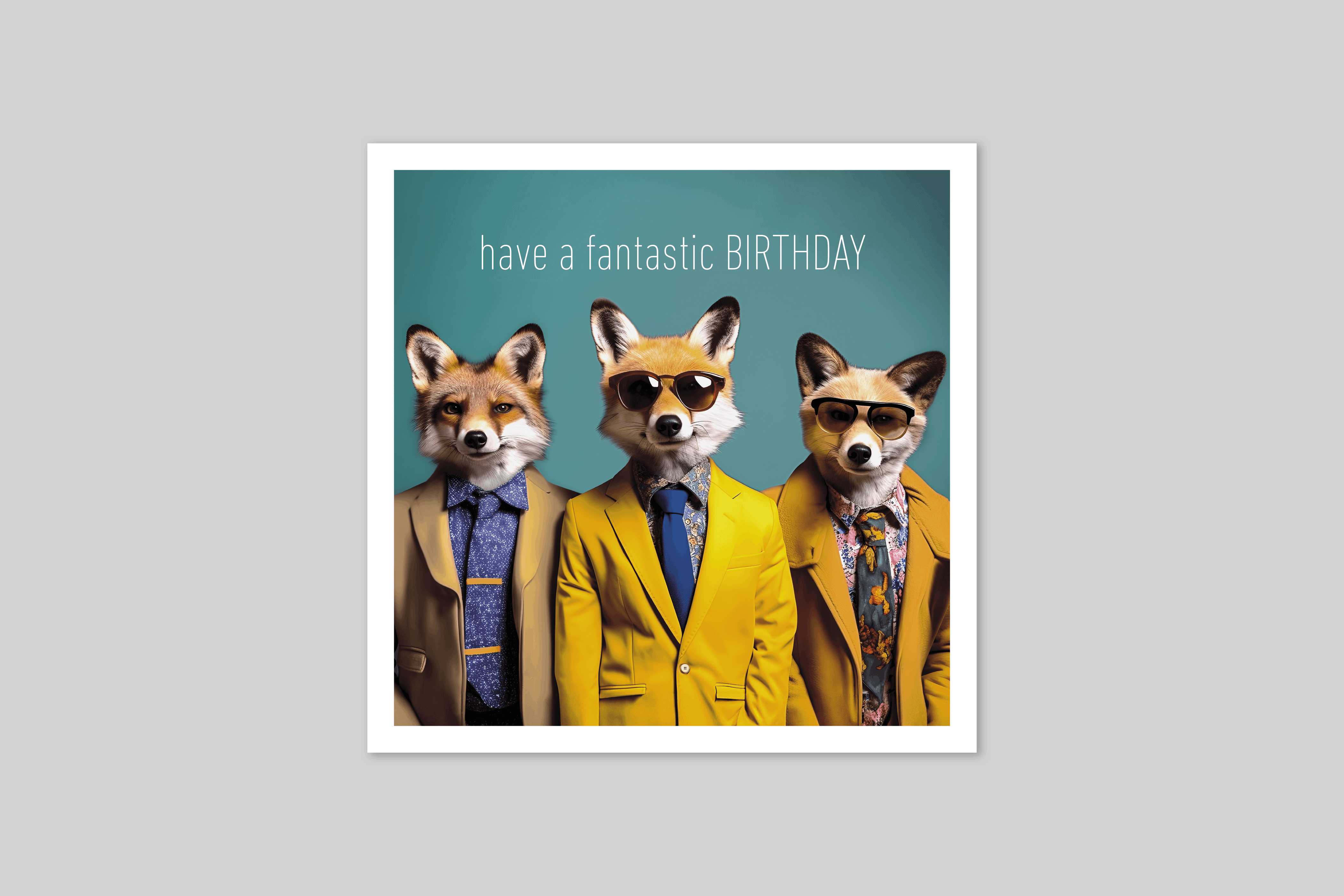 Have a Fantastic Birthday is from Coola Coola an uber-cool range of animal cards published by Icon.