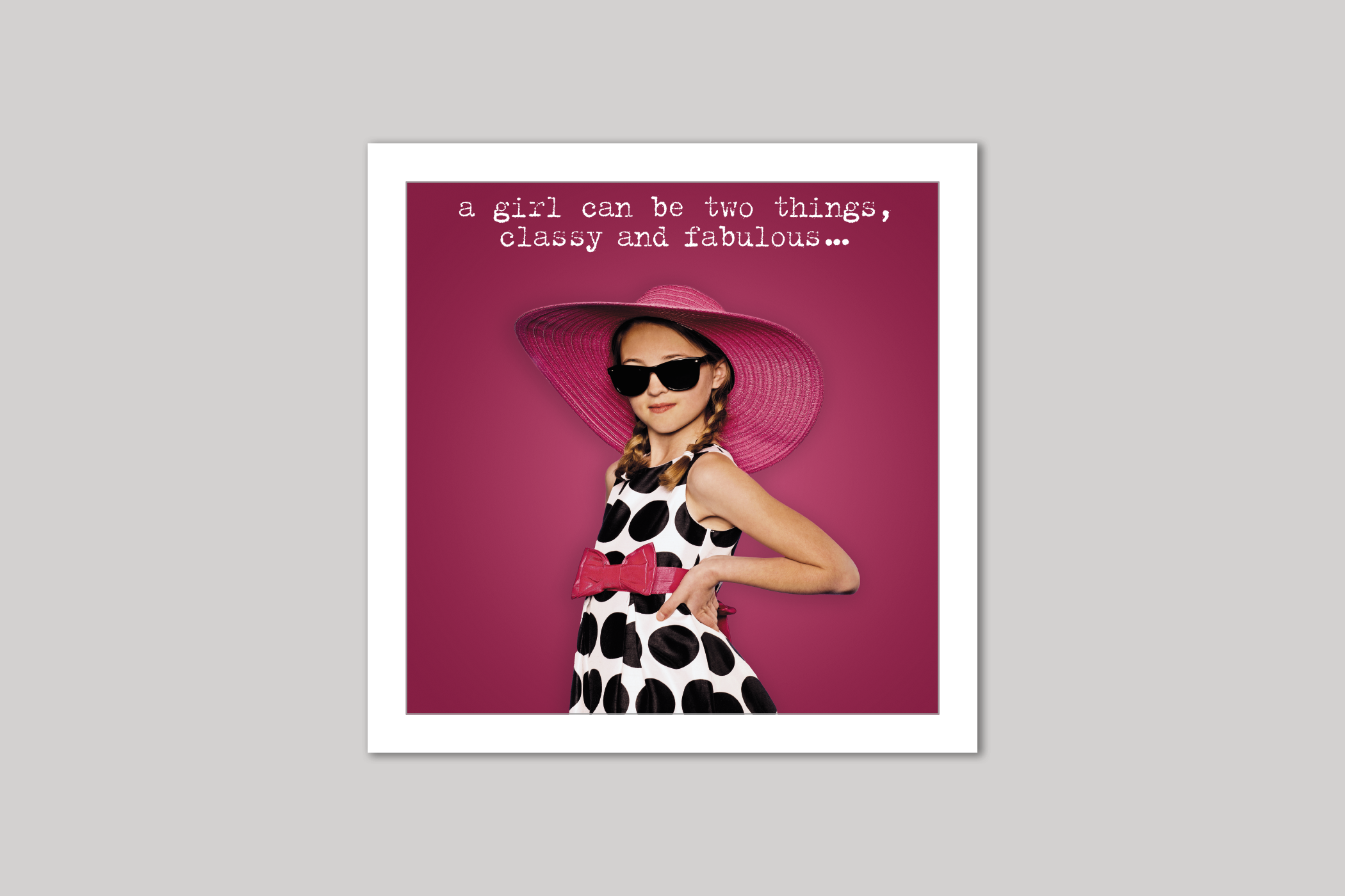 Classy & Fabulous from Life Is Sweet range of greeting cards by Icon.