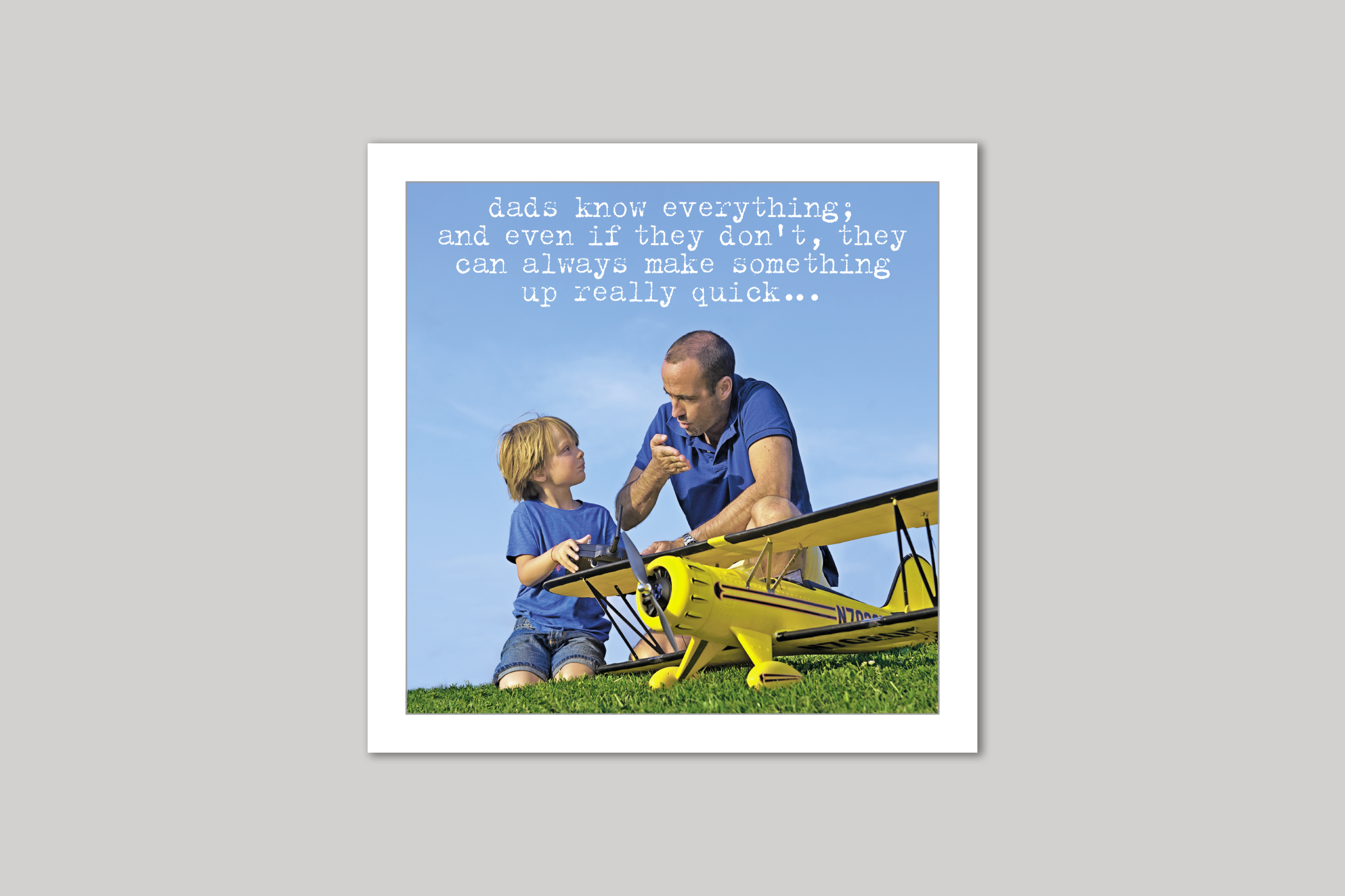 Knows Everything dad card from Life Is Sweet range of greeting cards by Icon.
