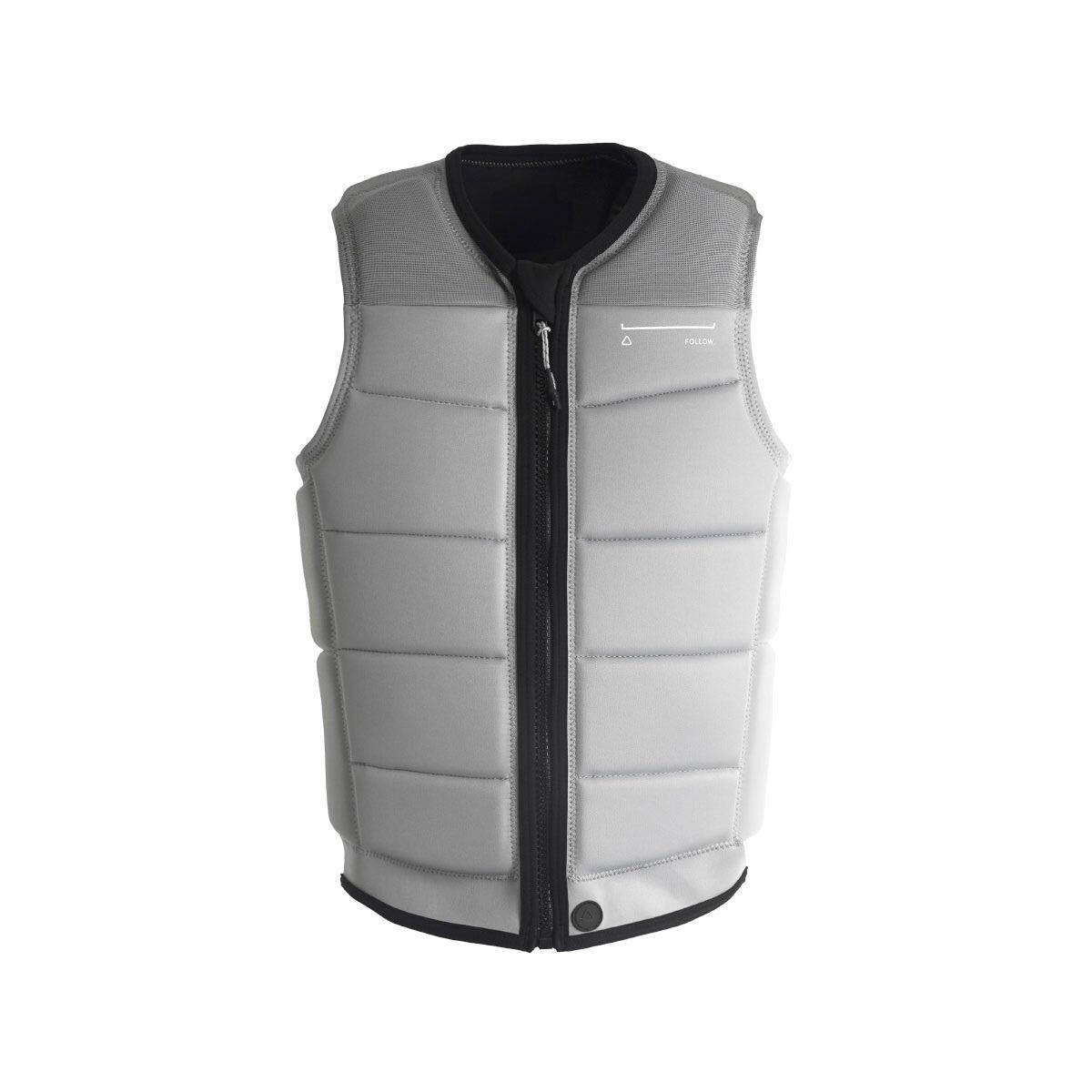 Follow Section Men's Wakeboard Impact Vest Stone/Grey