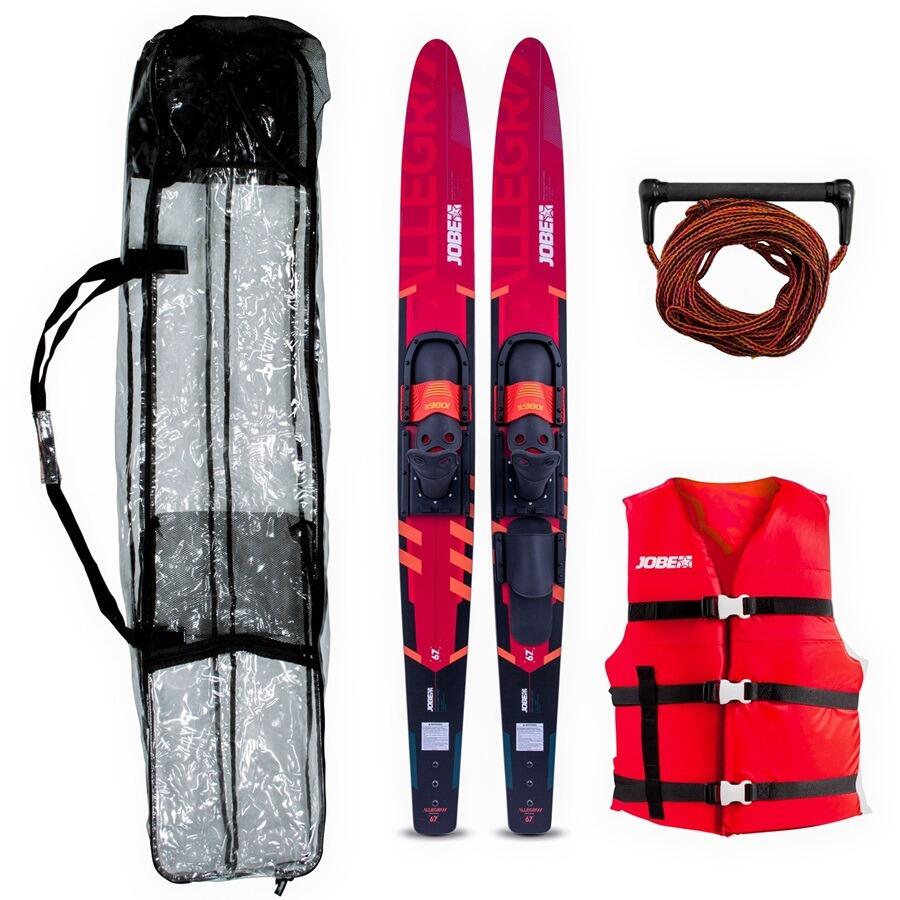 Jobe Allegre 67in Combo Water Ski Package with Vest Rope Handle and Bag