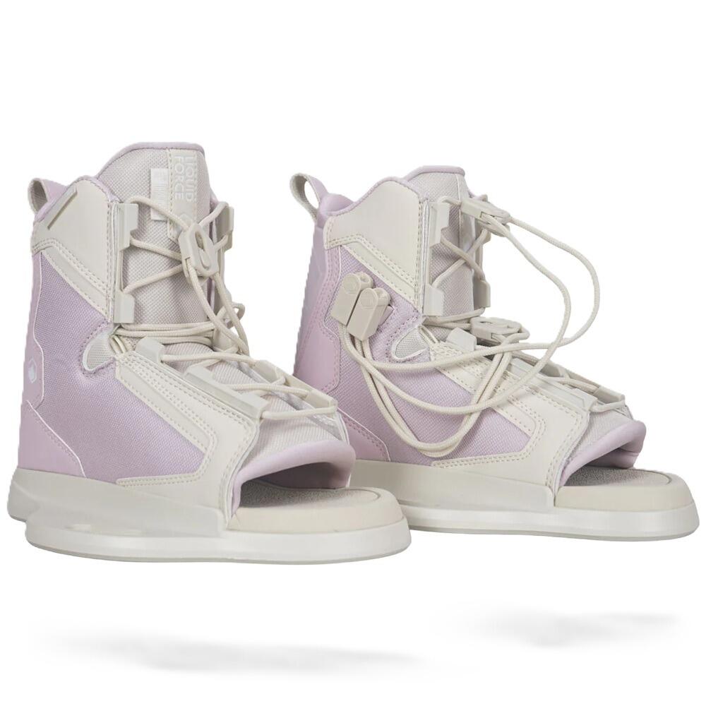 Liquid Force 2026 Plush 6R Womens Open Toe Wakeboard Bindings 3