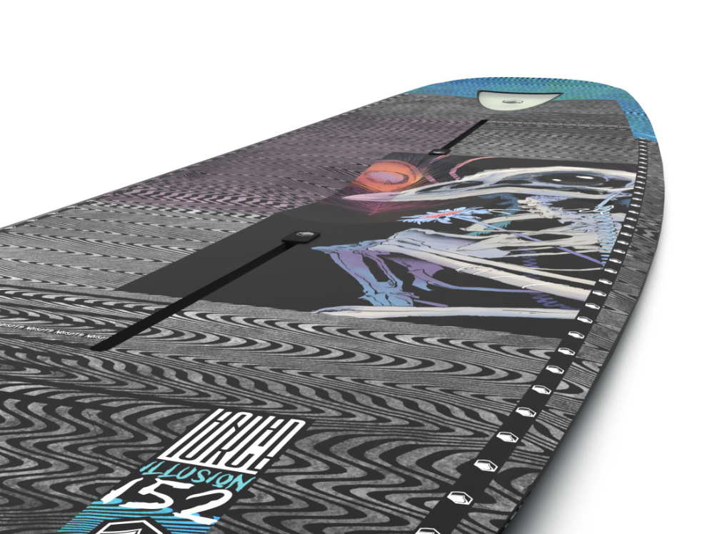Liquid Force Illusion Wood Core Park Track Wakeboard, Just the Tip