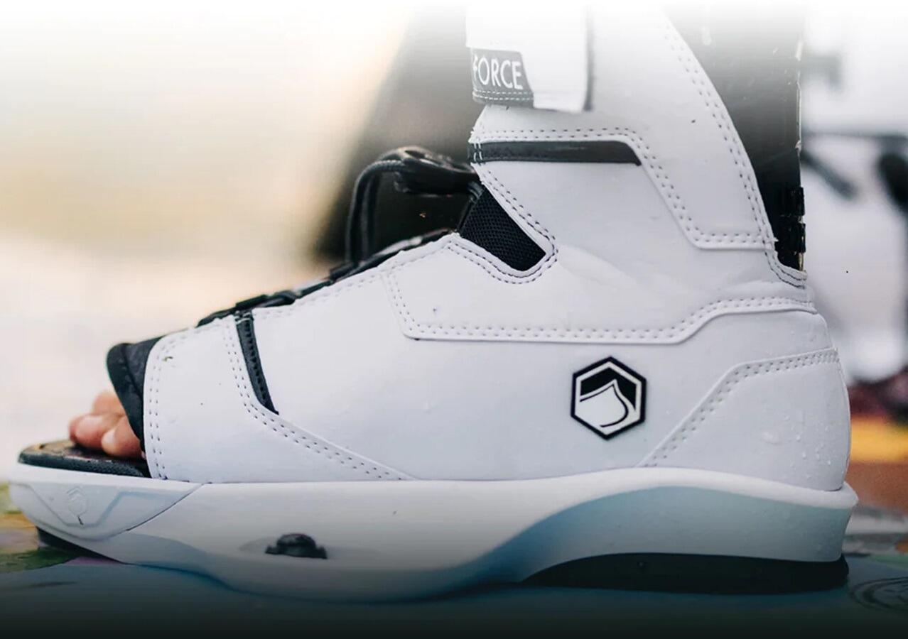 Liquid Force 2024 Scan 6X Open Toe Wakeboard Bindings
