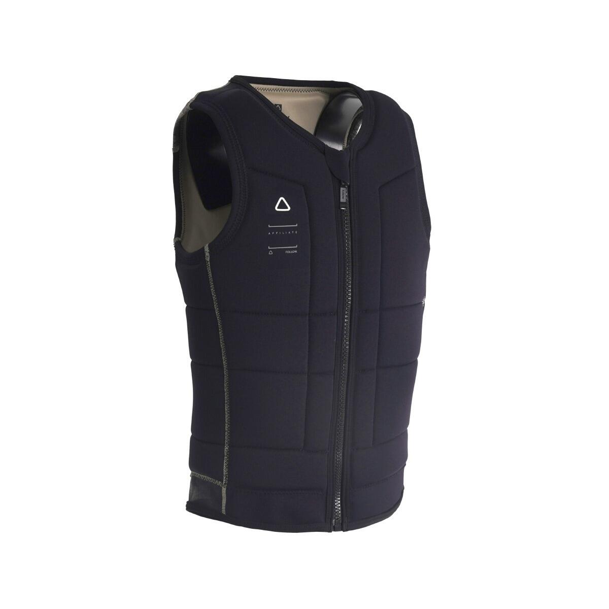 Follow 2025 Affiliate Tapered Fit Men's Wakeboard Impact Vest Black