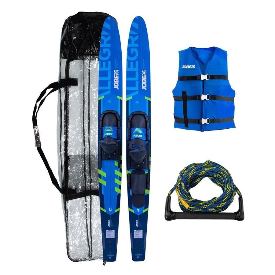 Jobe Allegre 67in Combo Water Ski Package with Vest Rope Handle and Bag