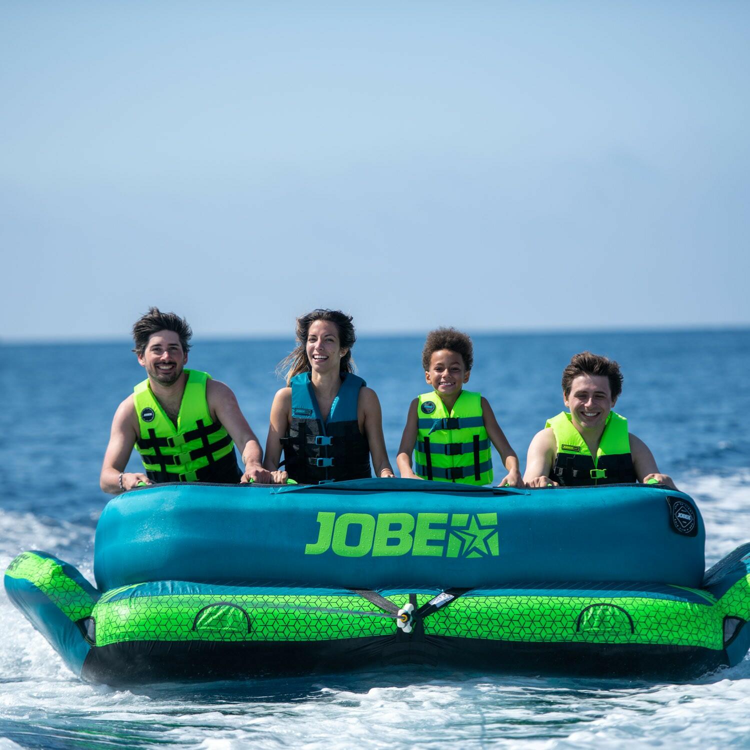 Jobe Binar Multi Rider Multi Direction Towable Inflatable Tube Sofa Style