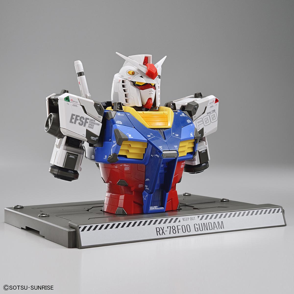 ガンダムファクトリー横浜 1 48 RX-78F00 BUST MODEL - プラモデル