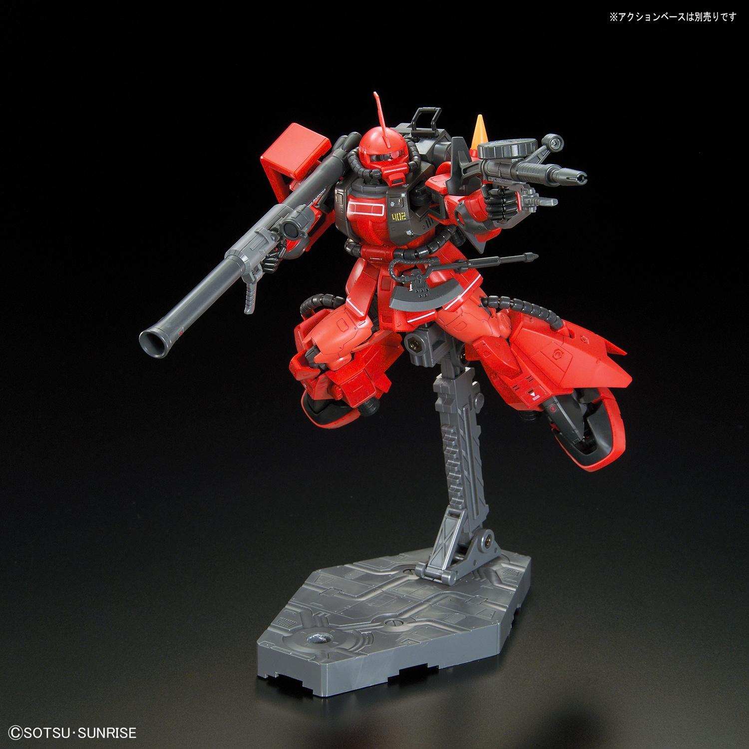 Bandai MG 1/100 MS-06S Zaku II (Johnny Ridden Custom) - Modellino Gundam MSV-R - Import Giappone - 4