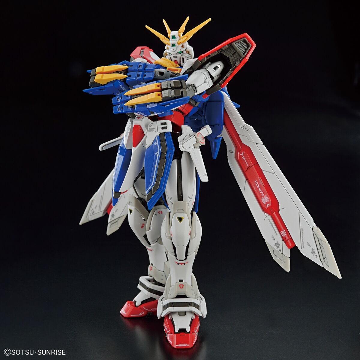 BANDAI - GUNPLA - RG 1/144 Scale - God Gundam - Model Kit.