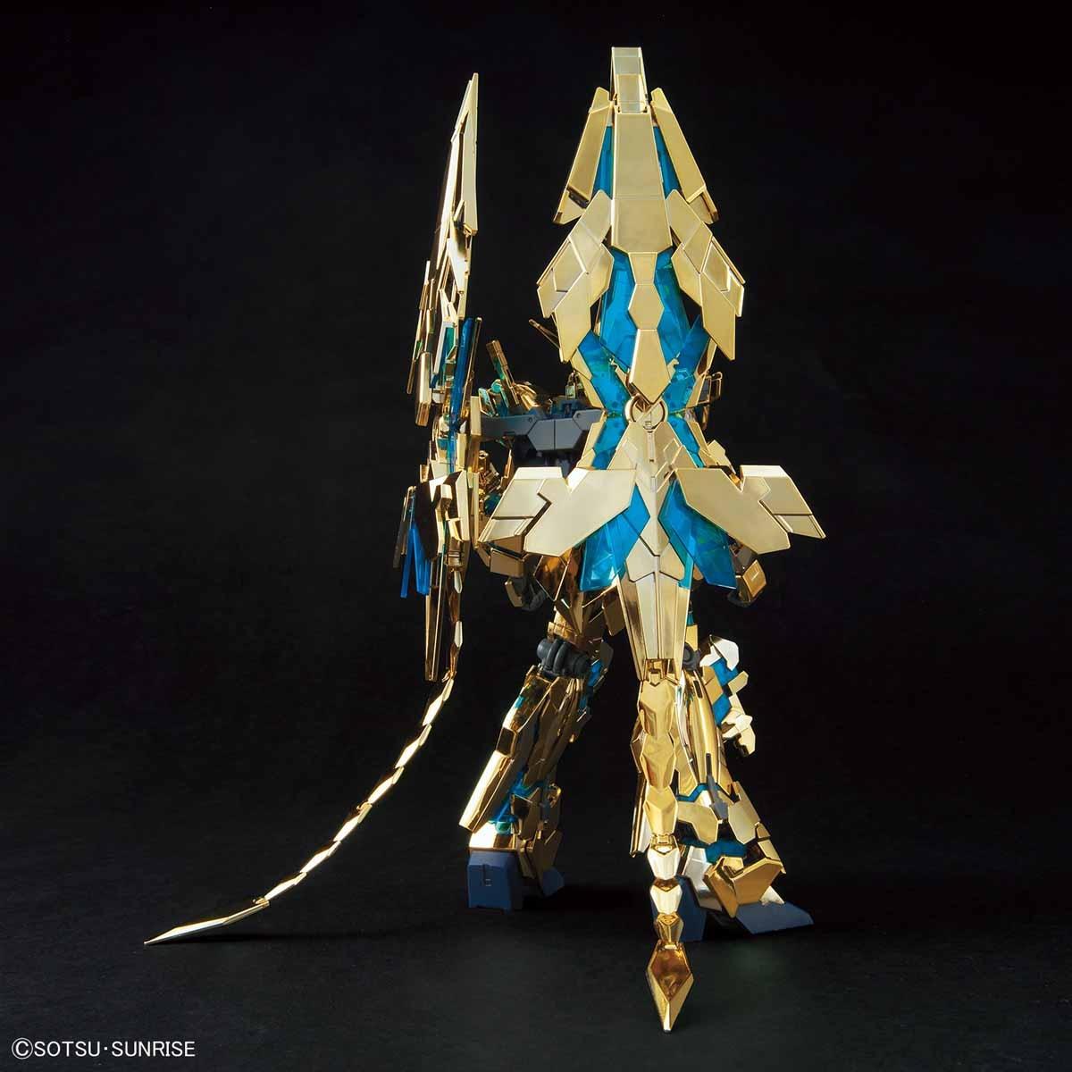 Gundam titanium unicorn & phenex deals gold coating