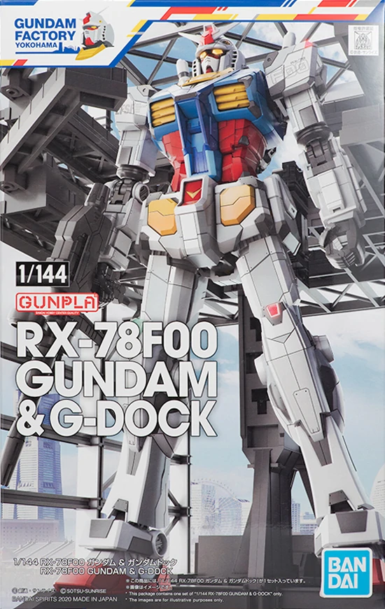 1/144 RX-78F00 Gundam & G-Dock
