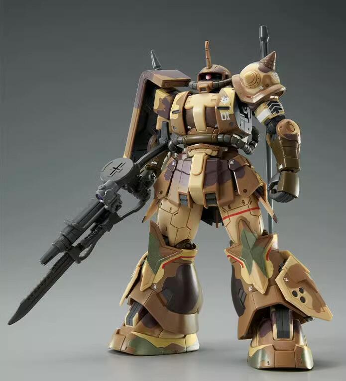 HGUC 1/144 MS-06F High Mobility Type Ground Zaku (EGBA CUSTOM) (Cucuruz ...