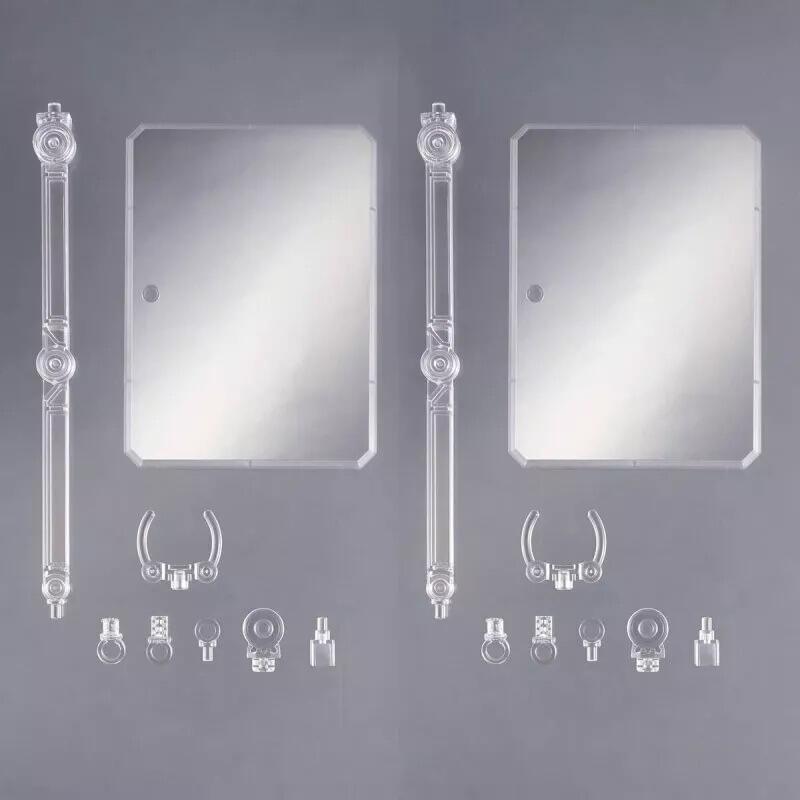 Action Base 7 (Clear) Mirror Stickers Set
