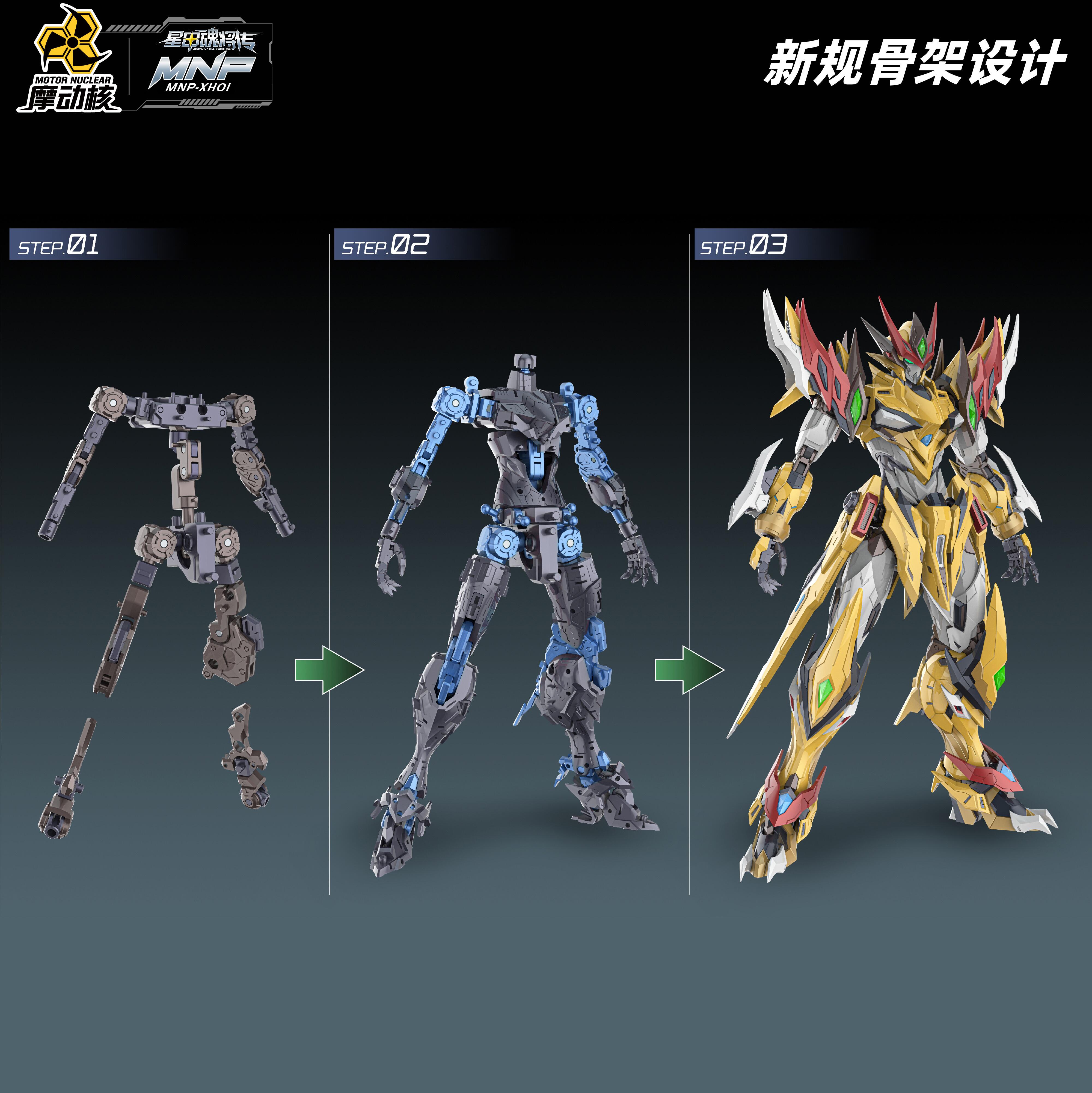 Motor Nuclear MNP-XH01 Bai Qi - Gunpla San