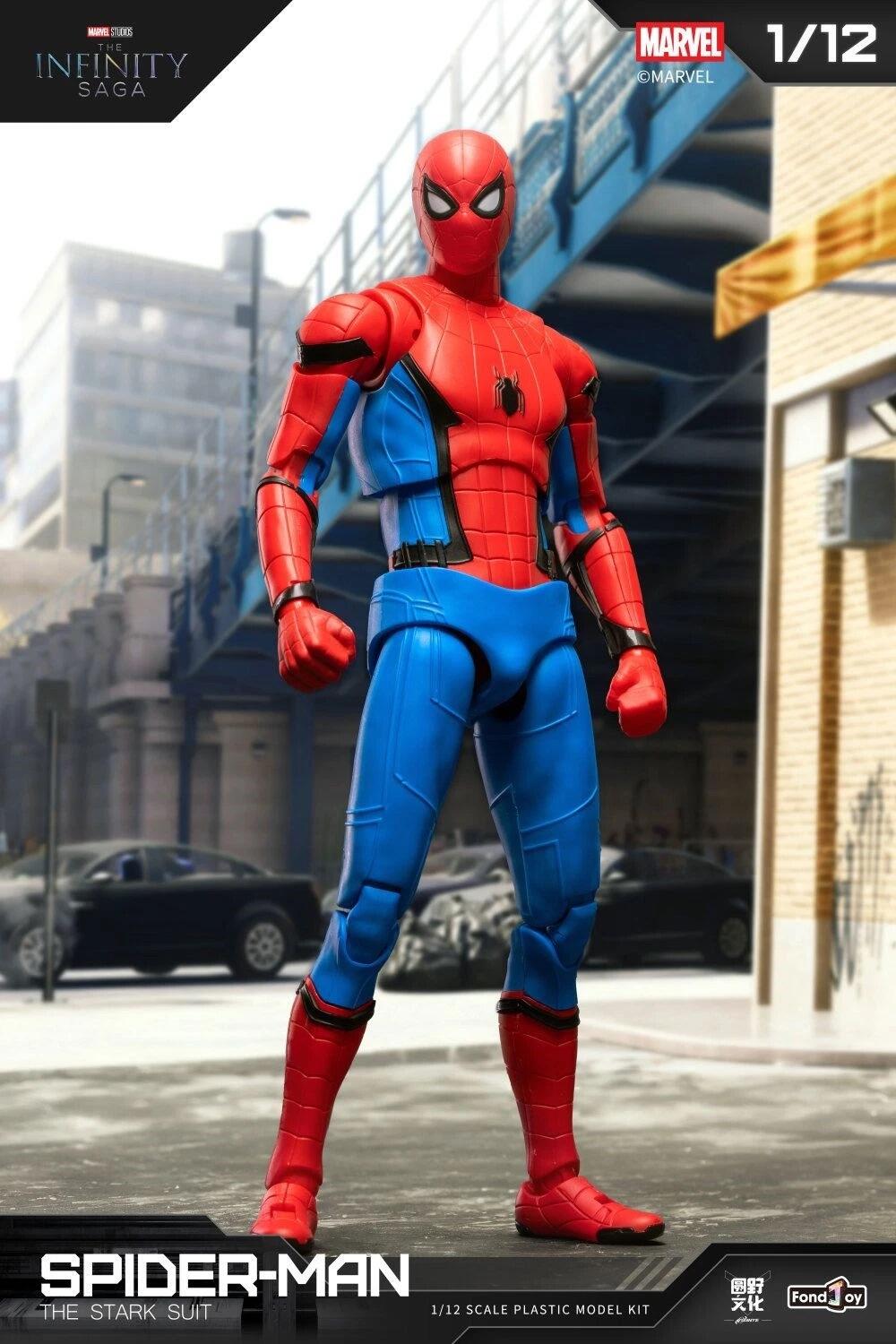 Fondjoy 1/12 INFINITY SAGA Iron Spider-Man, Figura de Acción Articulada Fondjoy 1/12 INFINITY SAGA Iron Spider-Man, Figura de Acción Articulada