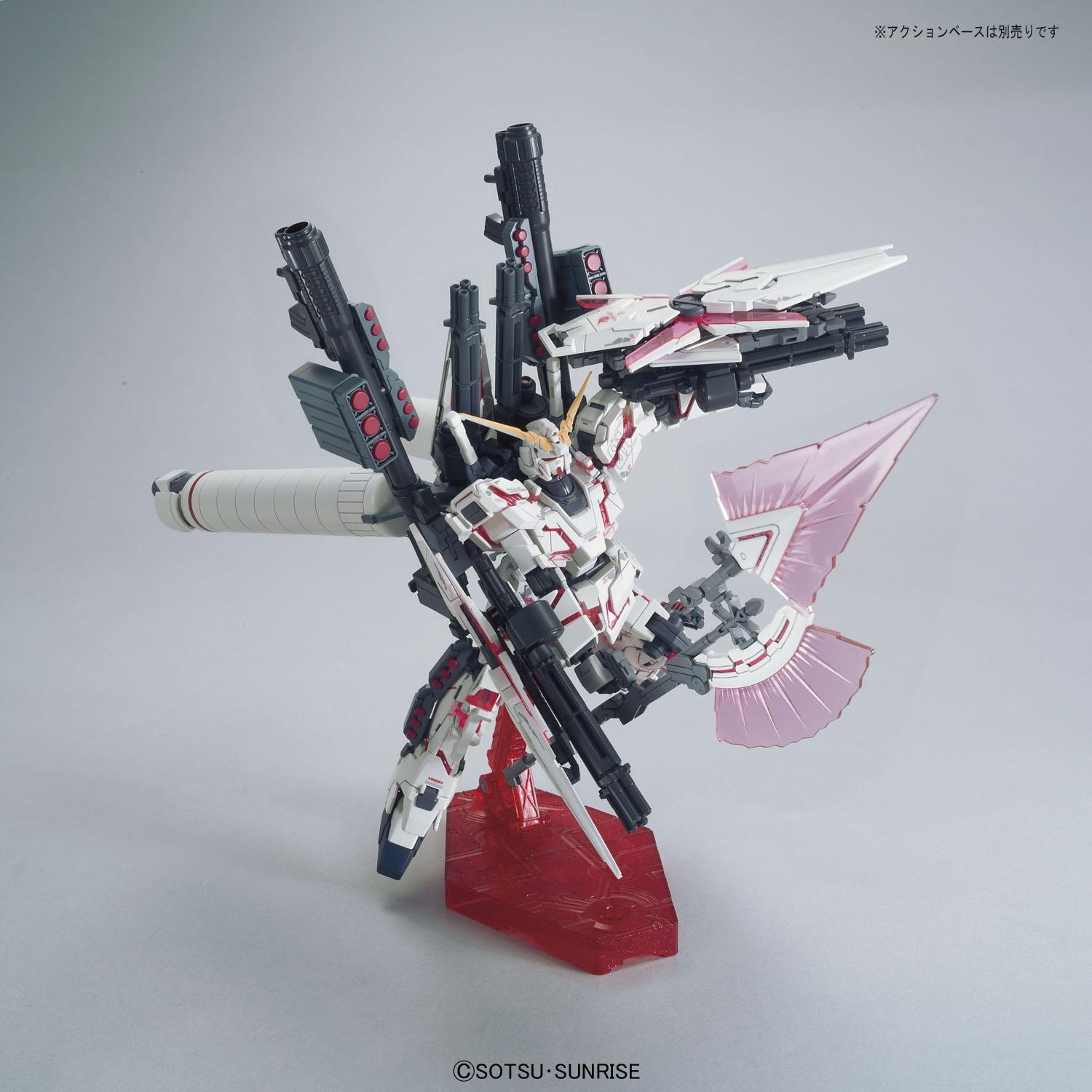 HGUC 1/144 Full Armor Unicorn Gundam (Destroy Mode / Red Color Ver.)