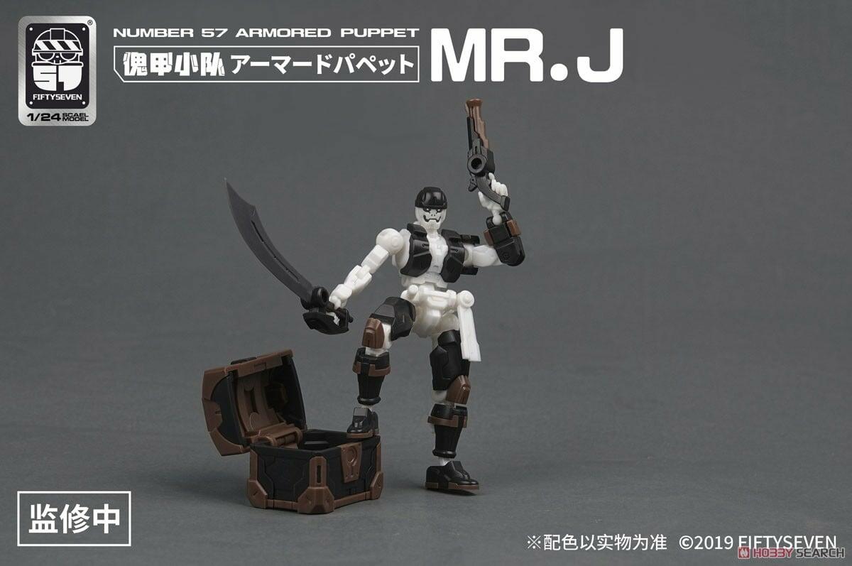 Number 57 Armored Puppet Pirates Mr.J - Gunpla San